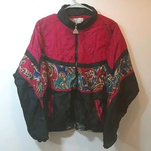 VINTAGE 80s Wilson Tennis Co. Bright Bomber